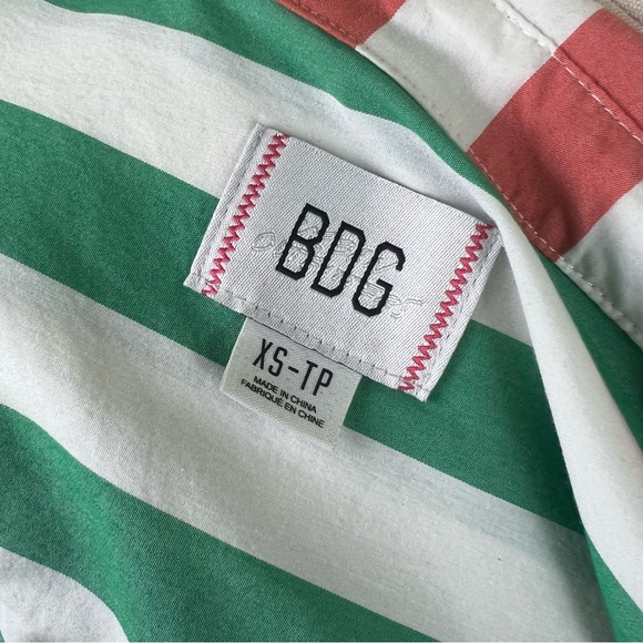 BDG Striped Color Block Button Down - Picture 5 of 5